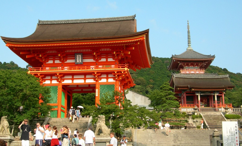 Japan Sehenswürdigkeiten Kiyomizu in Kyoto