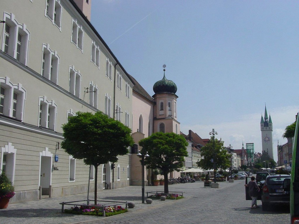 Straubing Stadtzentrum