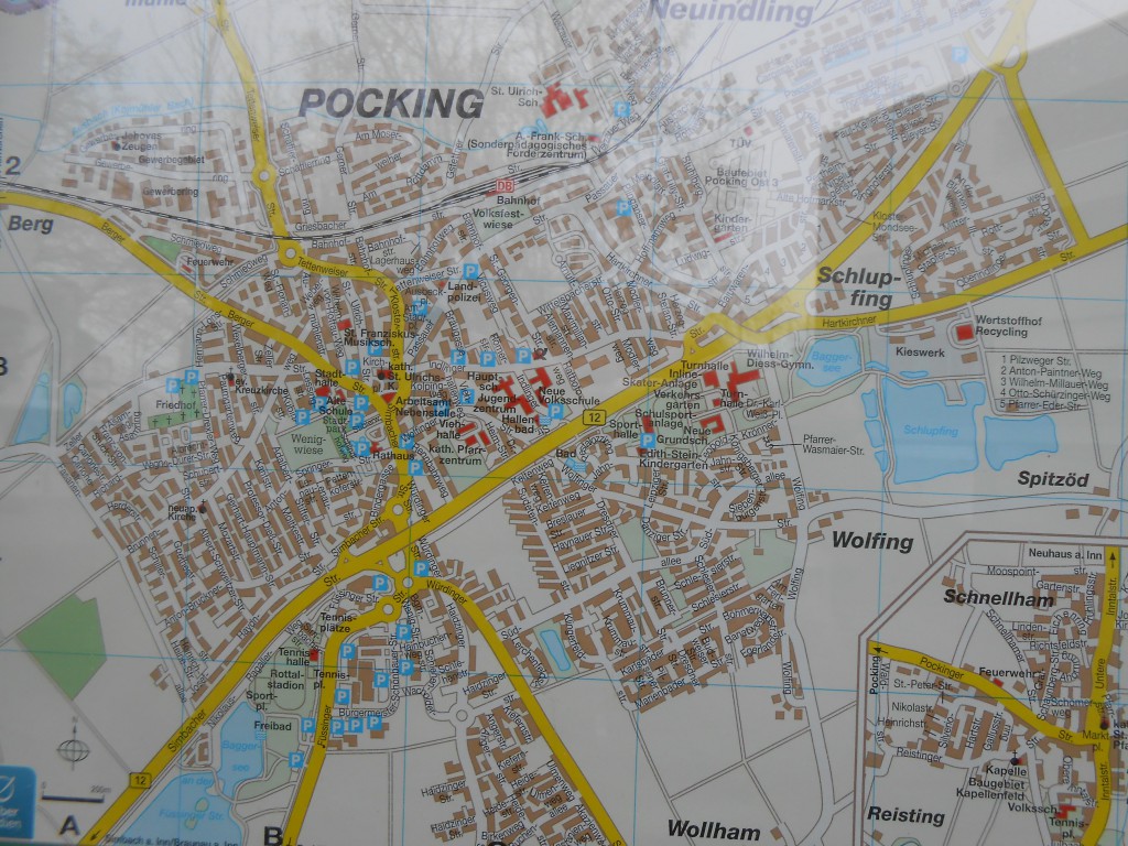 Karte, Stadtplan